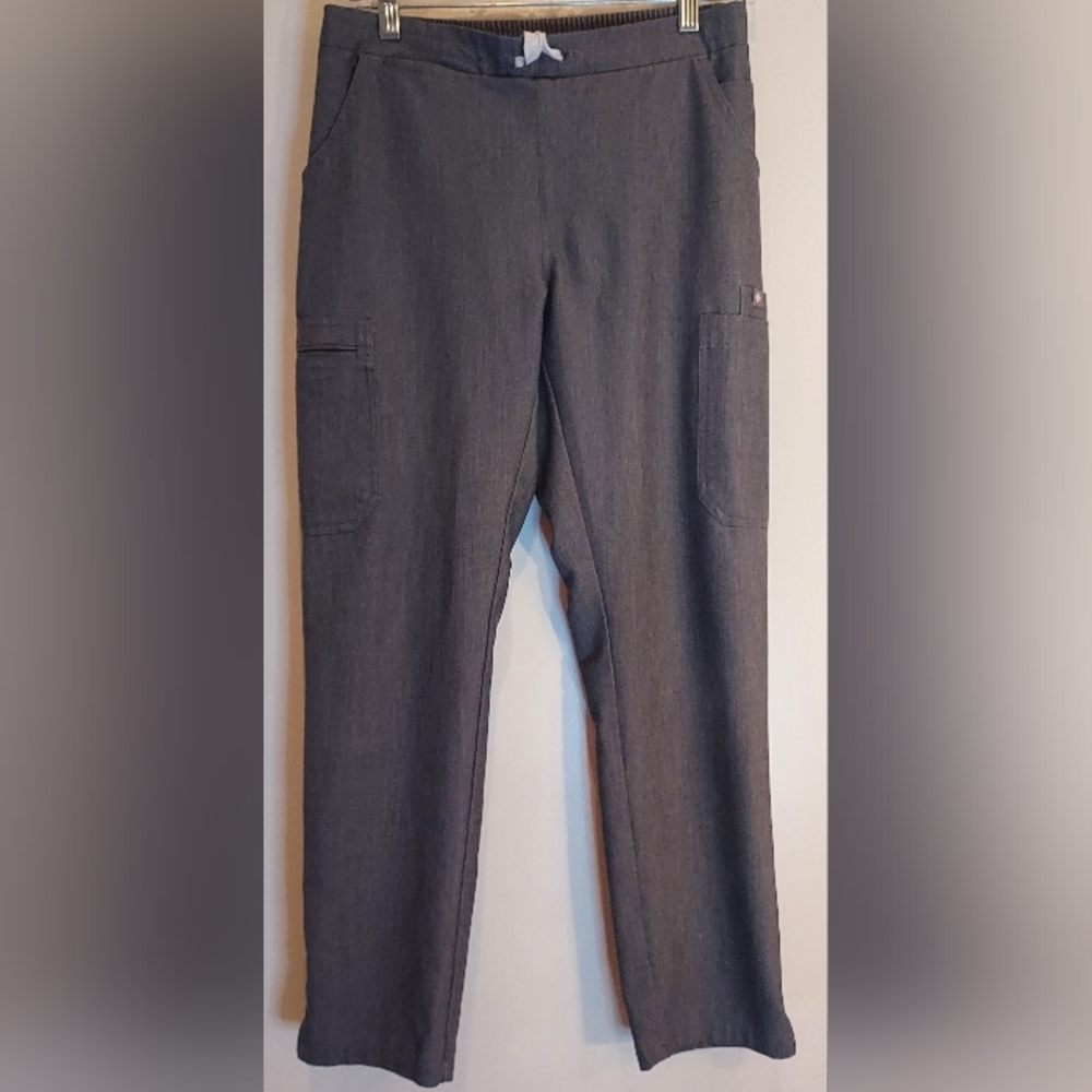 FIGS Size Small Techinal Collection Yola Skinny Ladies Gray Scrub‎ Pant